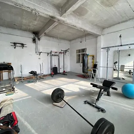 شقة Ground Floor With Gym & Yard In Paggaio *